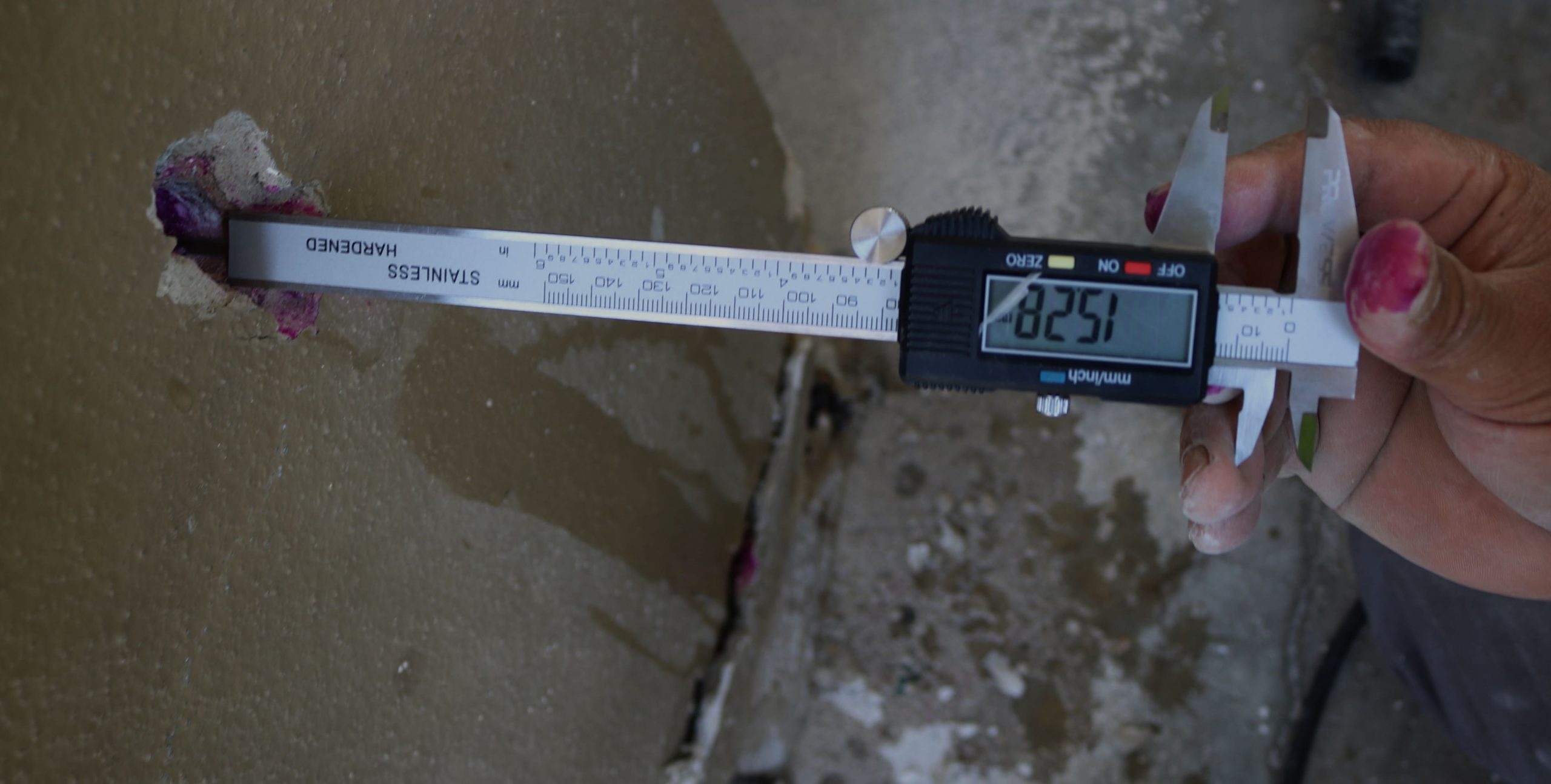 Concrete Cover Thickness Test Civiltec Testing Services